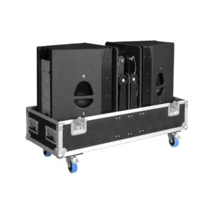 Seeburg Flightcase for 2x K24 + 2x Flying Bracket