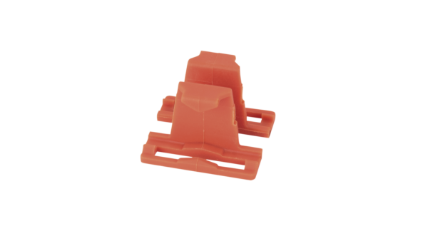 Showgear Mounting clip double for 4-pin and 5-pin cable connector