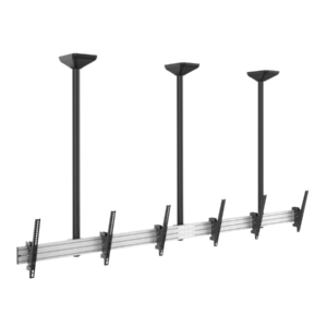 Showgear PCM4555L-3 Triple Screen Ceiling Mount Long