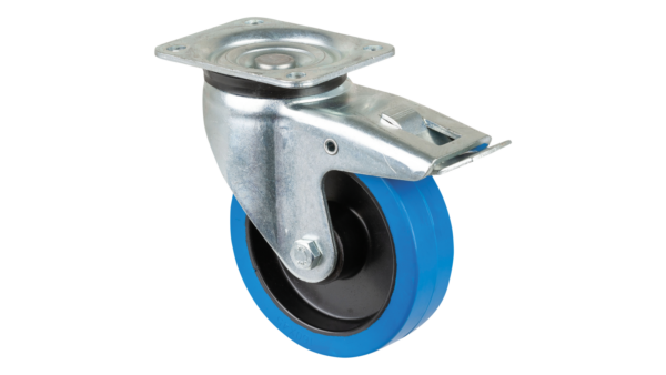 Showgear Swivel Blue wheel