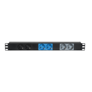 Showgear 19" 1U CEE16A To 6x Sockets"