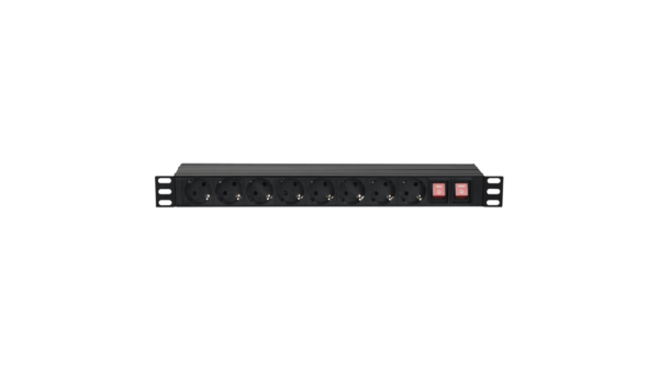 Showgear 19" 1U Main Power Strip 16"