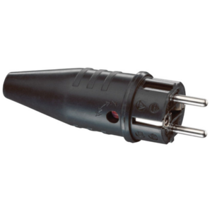 ABL Rubber Schuko Connector Male