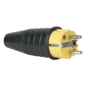 PCE Rubber Schuko Connector Male