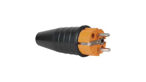 PCE Rubber Schuko Connector Male