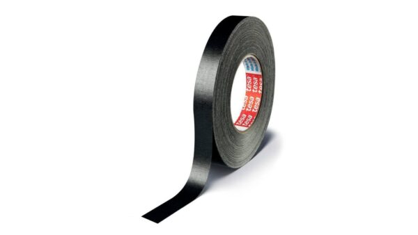 tesa 4163 Premium Weich-PVC-Klebeband - 33m x 12mm Schwarz