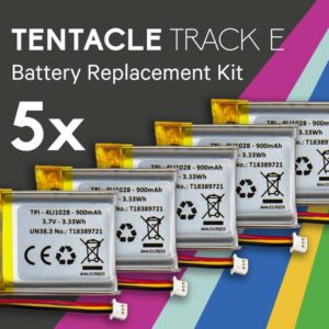 Tentacle TRACK E - Batterie-Austausch-Set - 5er Pack