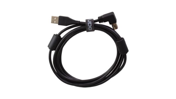 UDG Ultimate Audio Cable Angewinkelt 2m - U95005BL