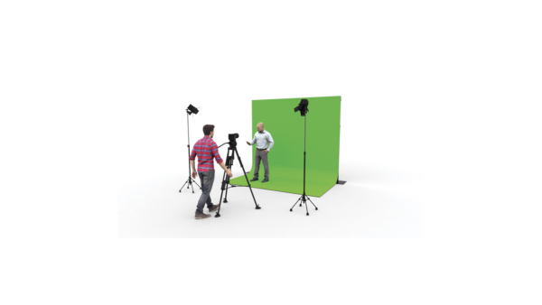 Wentex P&D Chromakey Curtain Molton 300 g/m²