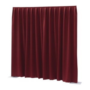 Wentex P&D Vorhang 330 x 400 cm 260 g/m² gewellt rot