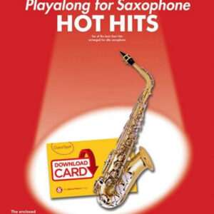 Spielbuch für Altsaxophon Hot Hits