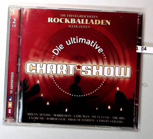 Die Ultimative Chartshow - Rockballaden [Audio CD] Various Artists