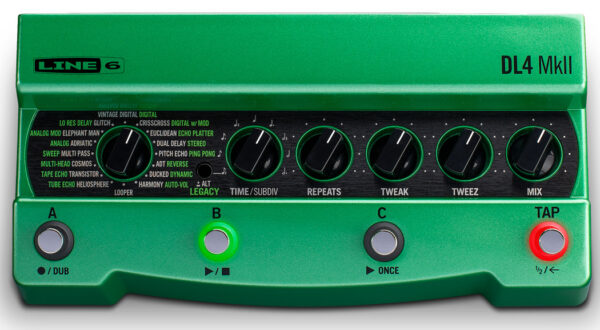 Boden Effektgerät Line 6 Delay Modeler DL4 MKII