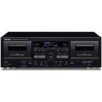 TEAC W-1200 Doppel-Kassettendeck USB-Ausgang schwarz