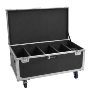 ROADINGER Flightcase 4x Multiflood IP 18x10W RGBW Wash CRMX