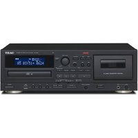 TEAC AD-850-SE CD- & Kassettenspieler mit USB Schwarz