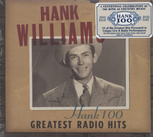 Hank Williams - Hank 100 - Greatest Radio Hits (CD)