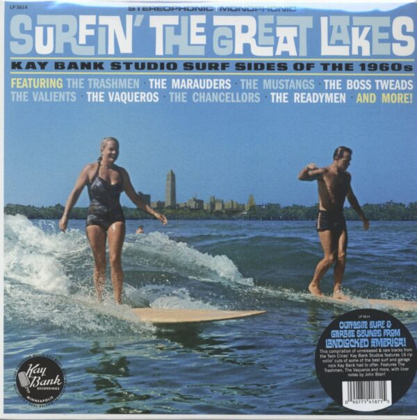 Various - Surfin' the Great Lakes - Kay Bank Studio Surf Side Of The 1960s (LP)