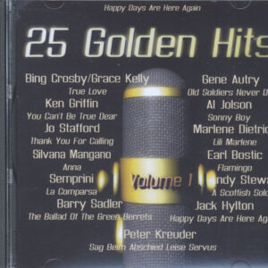 Various - 25 Golden Hits of the 40's - 50's Vol.1 - Happy Days Are Here Again (CD)