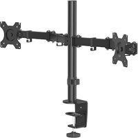 Hama Monitorhalterung 2 Monitore höhenverstellbar schwenk-/neigbar 13“-32"