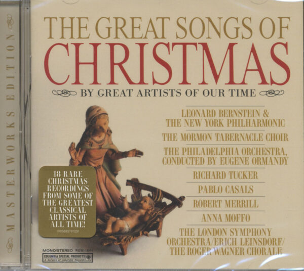 Various - The Great Songs of Christmas - By Great Artists Of Our Time (CD)