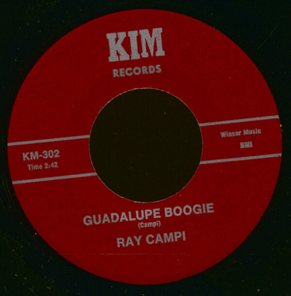 Ray Campi - Guadalupe Boogie - Gert On Top (7inch