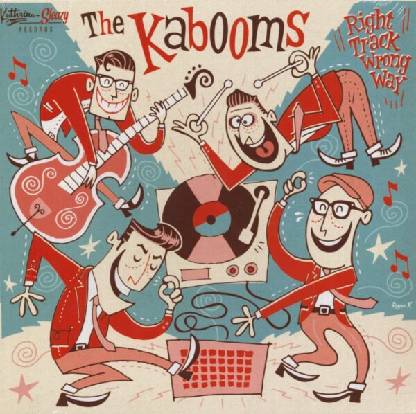 The Kabooms - Right Track Wrong Way (LP