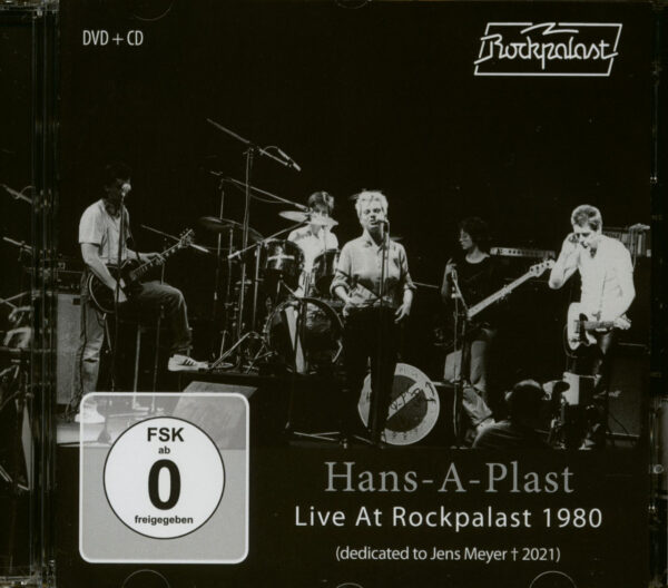 Hans-A-Plast - Live At Rockpalast 1980 (CD & DVD)