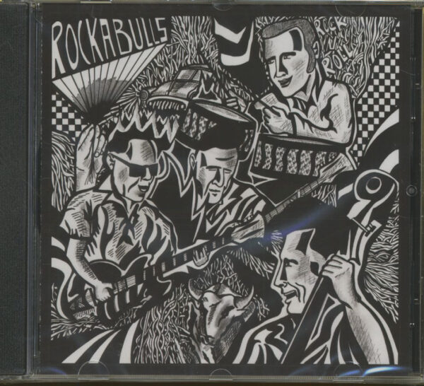 The Rockabulls - Once At The Barber (CD)