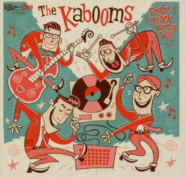 The Kabooms - Right Track Wrong Way (CD)