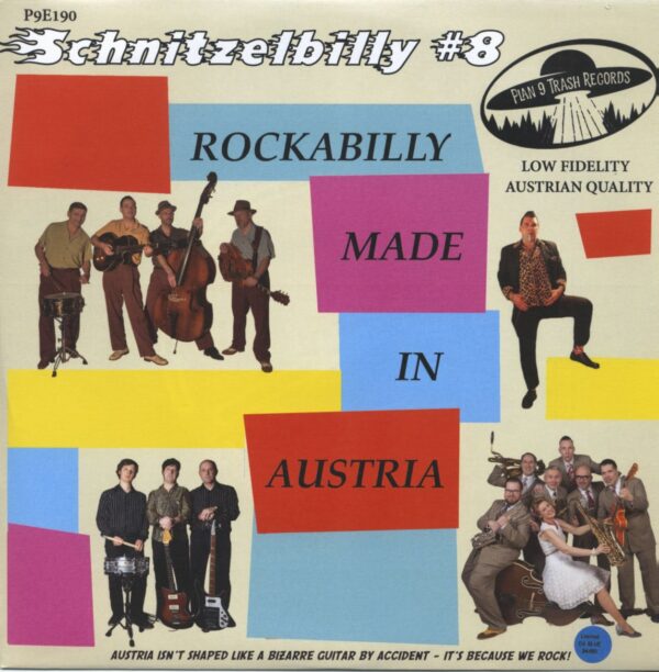 Various - Schnitzelbilly No.8 - Rockabilly Made In Austria (7inch