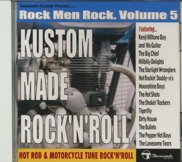 Various - Kustom Made Rock'N'Roll - Rock Men Rock! Vol.5 (CD)