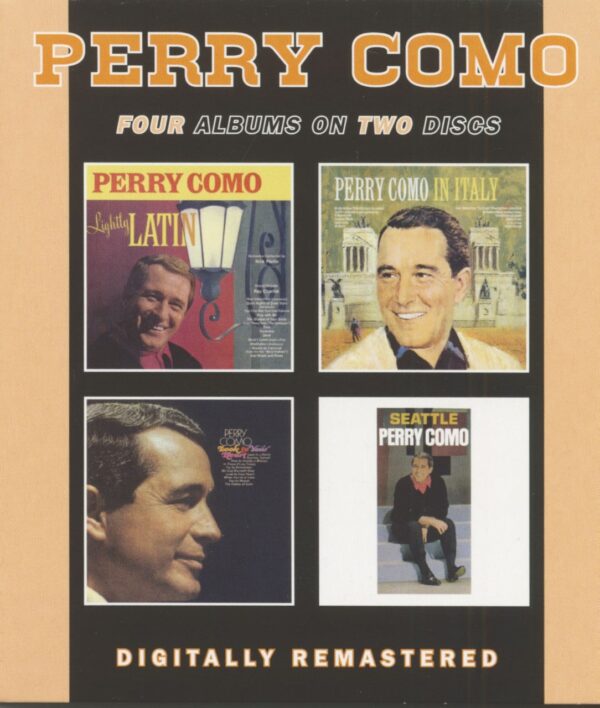 Perry Como - Lightly Latin - Perry Como In Italy - Look To Your Heart -Seattle (2-CD)