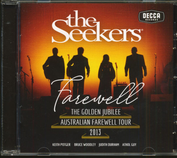 The Seekers - Farewell - The Golden Jubilee Australian Farewell Tour 2013 (CD)