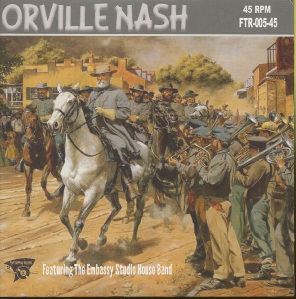 Orville Nash - Robert E. Lee - Warning Shadows (7inch