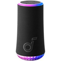 Soundcore Glow - Tragbarer Lautsprecher mit RGB-Beleuchtung - Schwarz