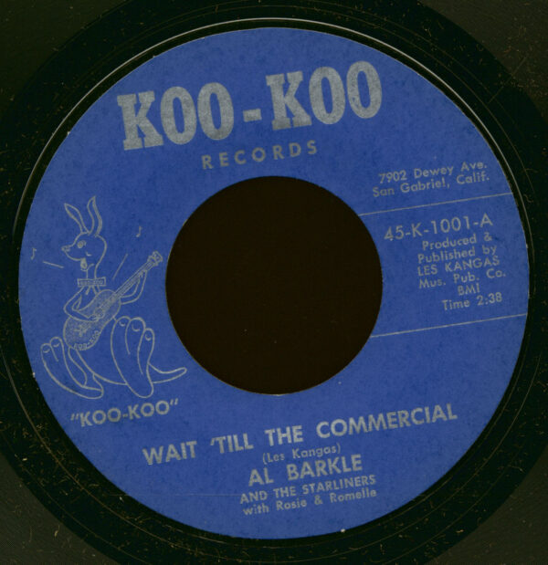 Al Barkle - Wait 'Till The Commercial - The Signal (7inch