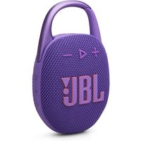 JBL Clip 5 Tragbarer Bluetooth-Lautsprecher wasserdicht nach IP67 purple