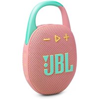 JBL Clip 5 Tragbarer Bluetooth-Lautsprecher wasserdicht nach IP67 pink