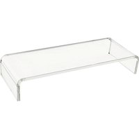 HOMCOM Bildschirmständer MHA2-0075 transparent