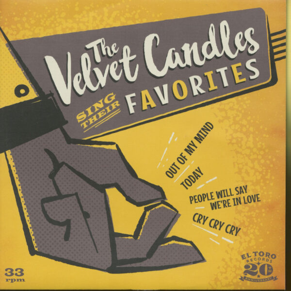 The Velvet Candles - The Velvet Candles Sing Their Favorites (7inch