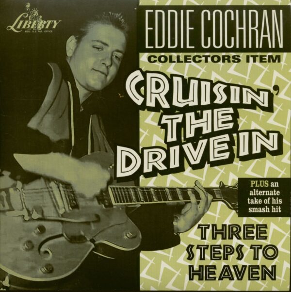 Eddie Cochran - Cruisin' The Drive In - Three Steps To Heaven (7inch