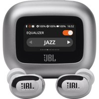 JBL Live Buds 3 - Kabelloser In-Ear Noise Cancelling Kopfhörer mit Smart Charging Case - Silber