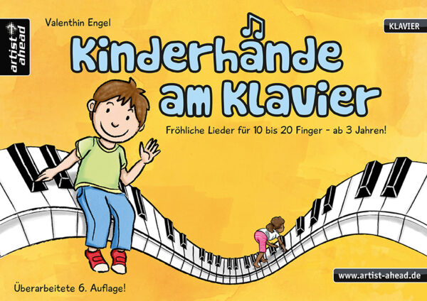 Klavierschule Kinderhände am Klavier