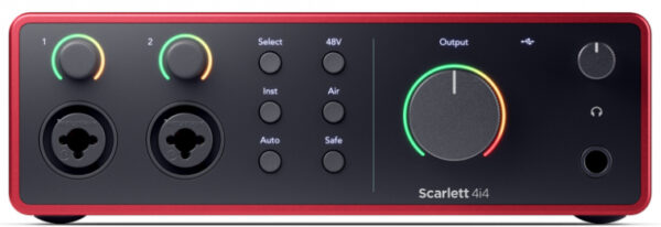 USB Interface Focusrite Scarlett 4i4 (4th Gen)