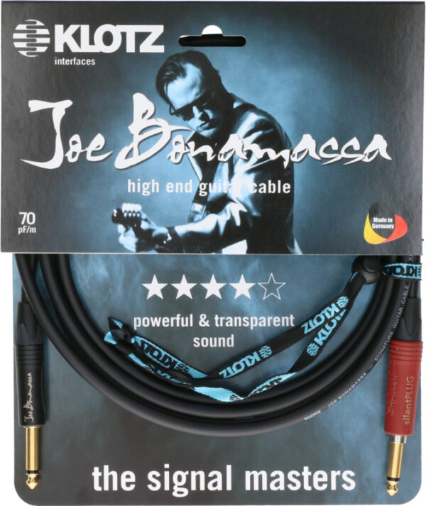 Instrumentenkabel Klotz JBNPSP090 Joe Bonamassa Silent