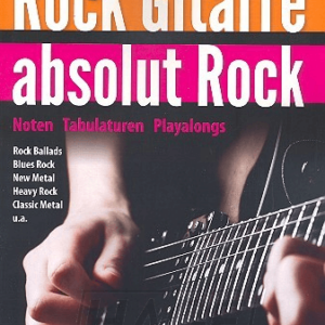 Spielband für Gitarre Rock Gitarre Absolut Rock - Antiquariat