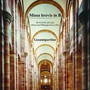 Orgelpartitur Missa brevis in B