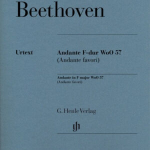 Einzelausgabe für Klavier Andante F-Dur WoO 57