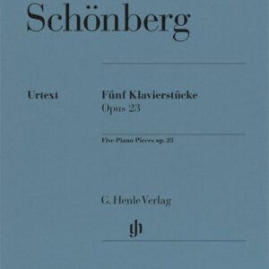 Spielstücke für Klavier 5 Klavierstücke op. 23